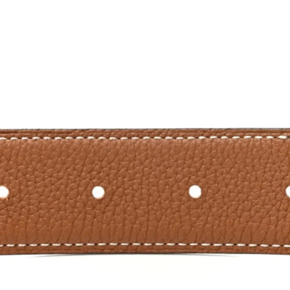 HERMES
Box Togo 32mm H Belt 80 32
Black/ Gold reversible - Picture 4 of 8